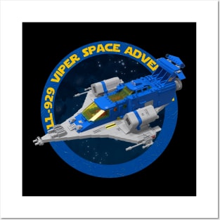 LL 929 Viper Space Adventure real Posters and Art